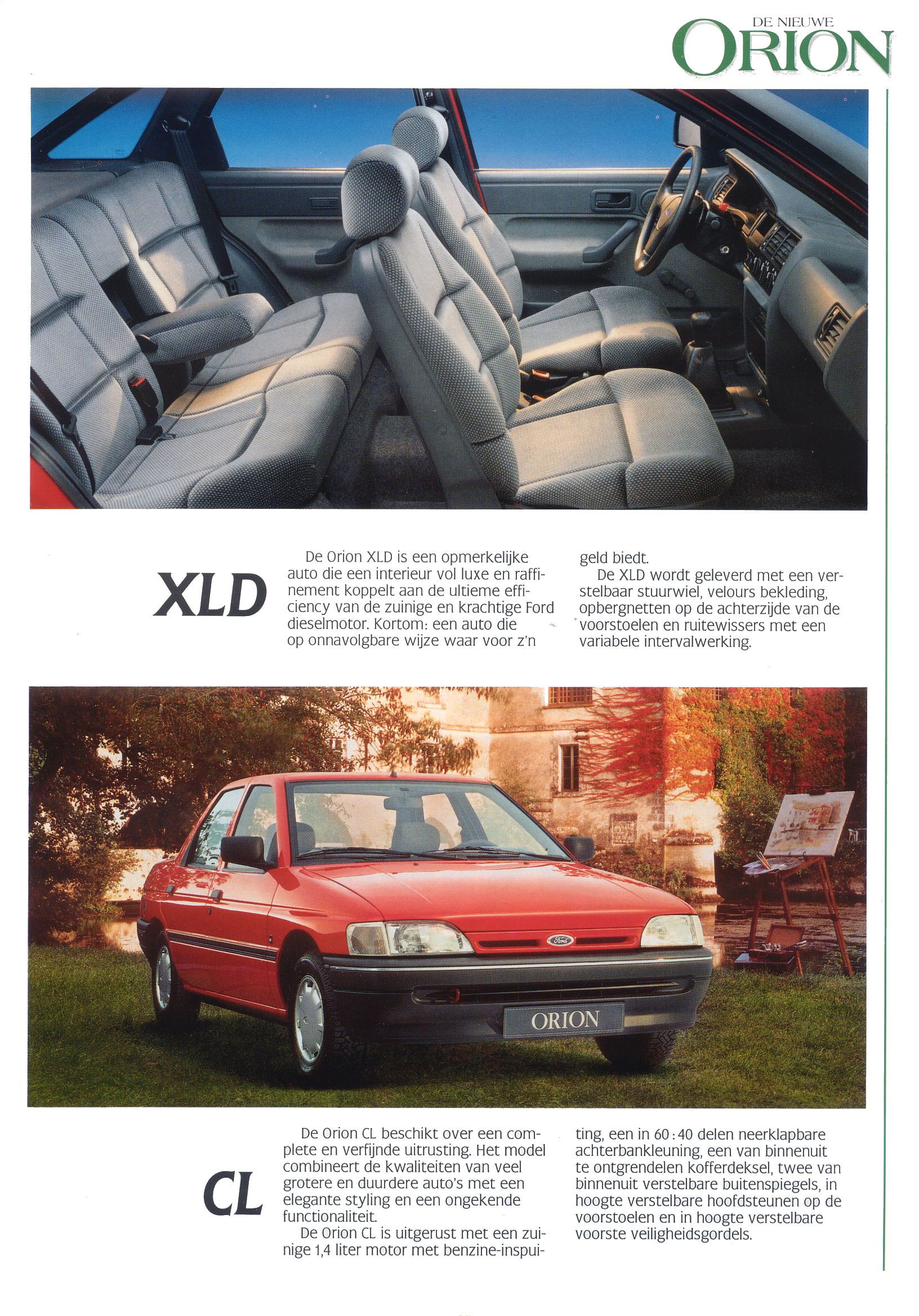 Ford Orion Brochure